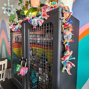 Disco Garland - Macrame Garland -