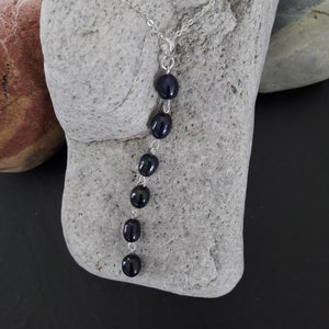 Akoya cultured pearl necklace - silver chain 925