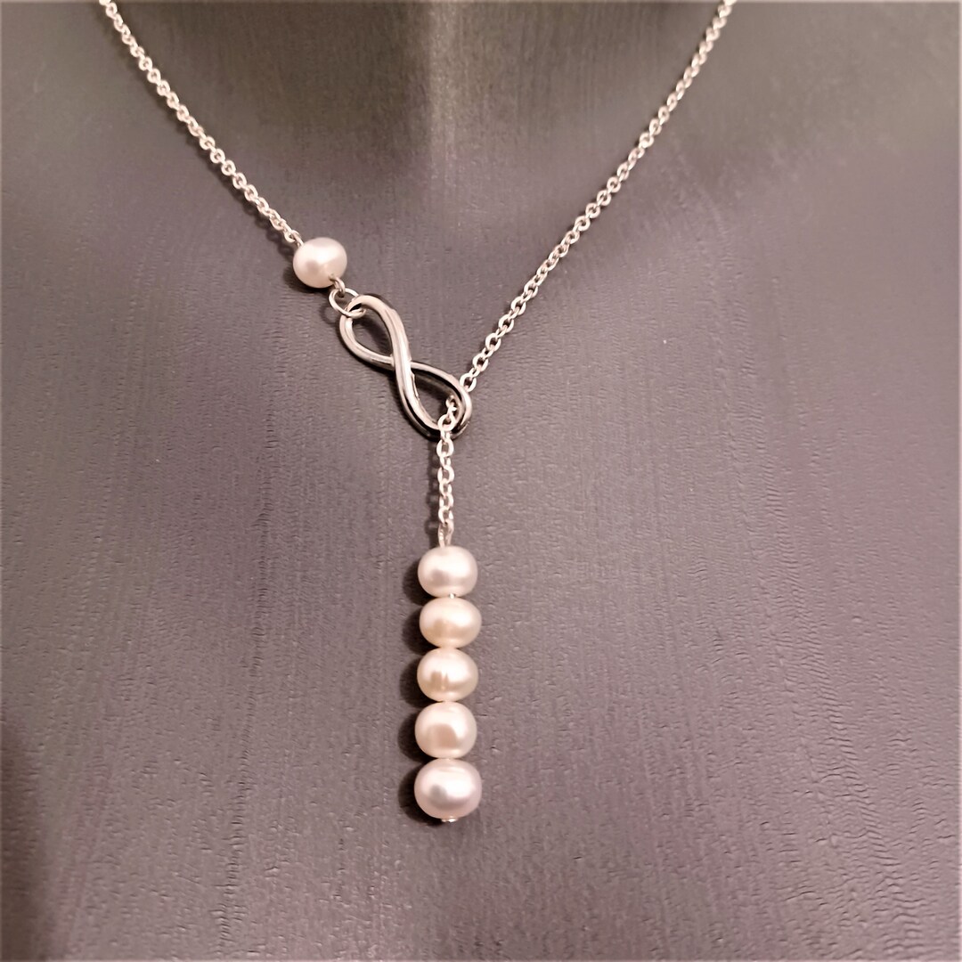 Collier & Bracelet Perles D'eau Douce Naturelles - Vintage - Ensemble Authentique