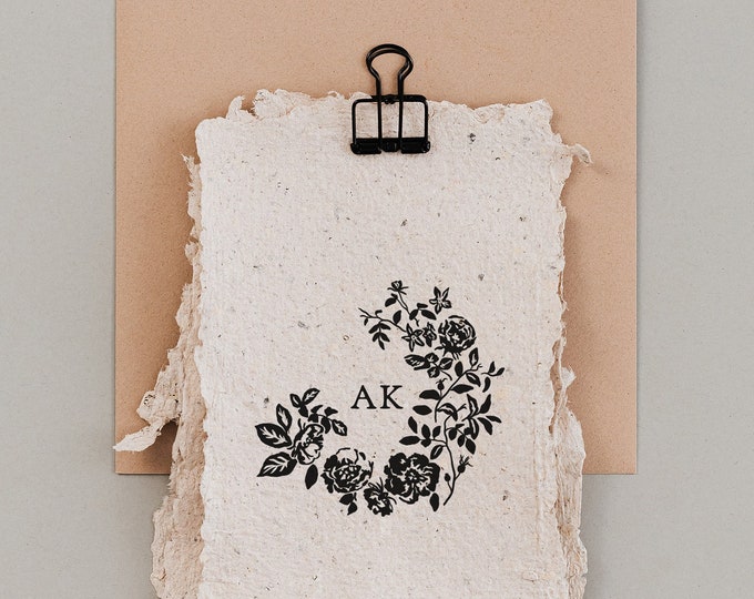 "with Love 2" Rubber Stamp - 1" X 3" Wood Mount, Laser Engraved, With Foam Cushion For Clear Impressions - View #7