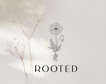 Free Free 178 Flower Logo Svg SVG PNG EPS DXF File