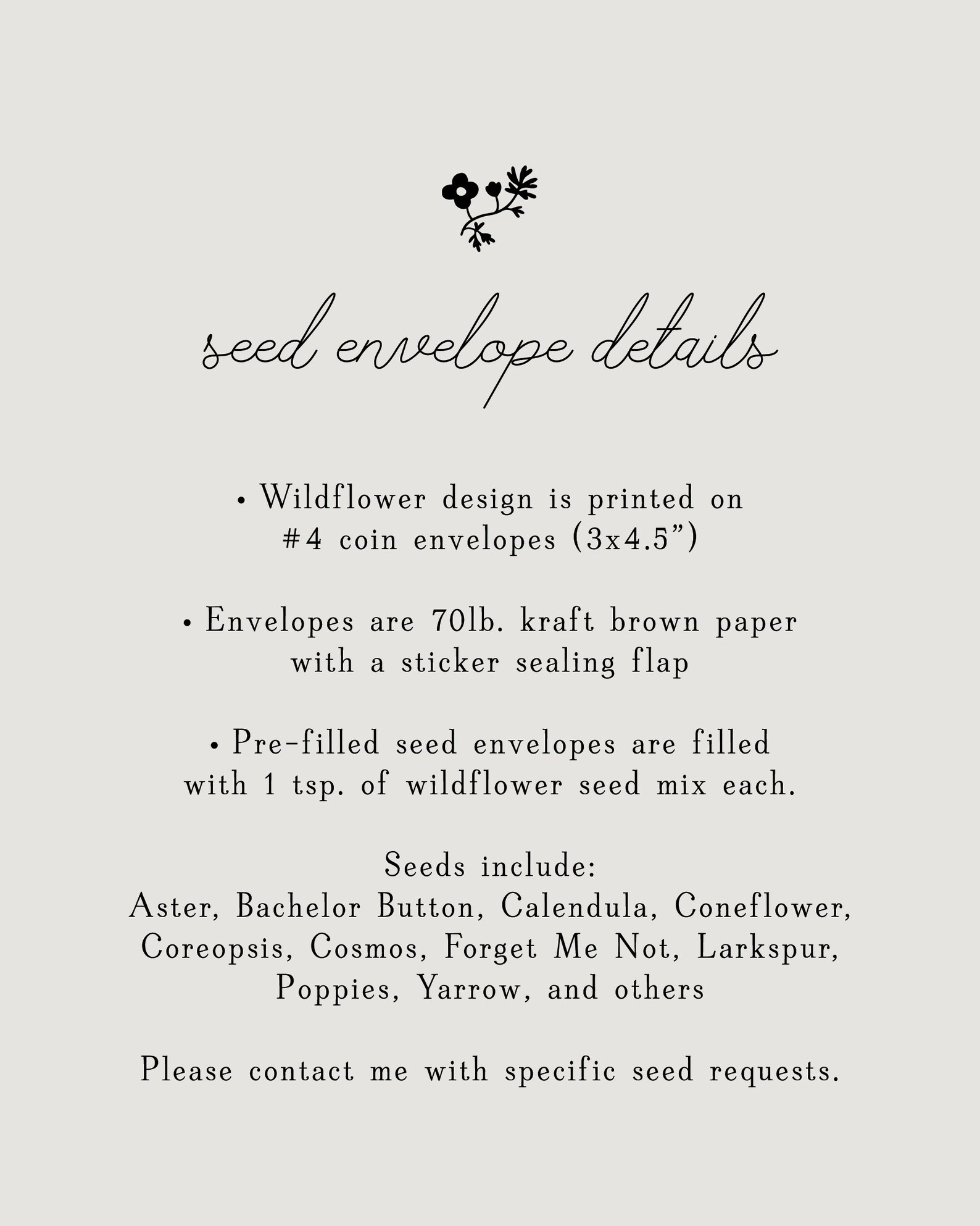 Custom Seed Envelopes Floral Iris Envelopes Irises Printed Etsy