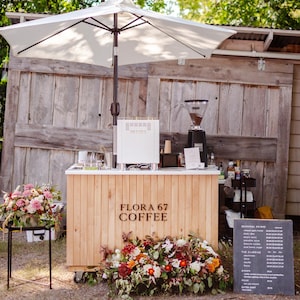 Mobile Coffee Cart for Sale | Flora67 Coffee