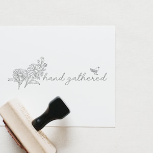 Handgesammeltes Ei Stempel | Frische Eier | Huhn Stempel | Eierkarton Label | Hühnerstall | Etiketten für Eier | Frische Eier | Hinterhof-Hühnerstall