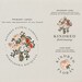 Floral Branding Primary and Secondary Logos Logo Mark - Etsy