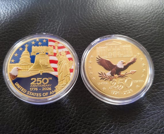 Commemorative U.S. 250th Anniversary Coin