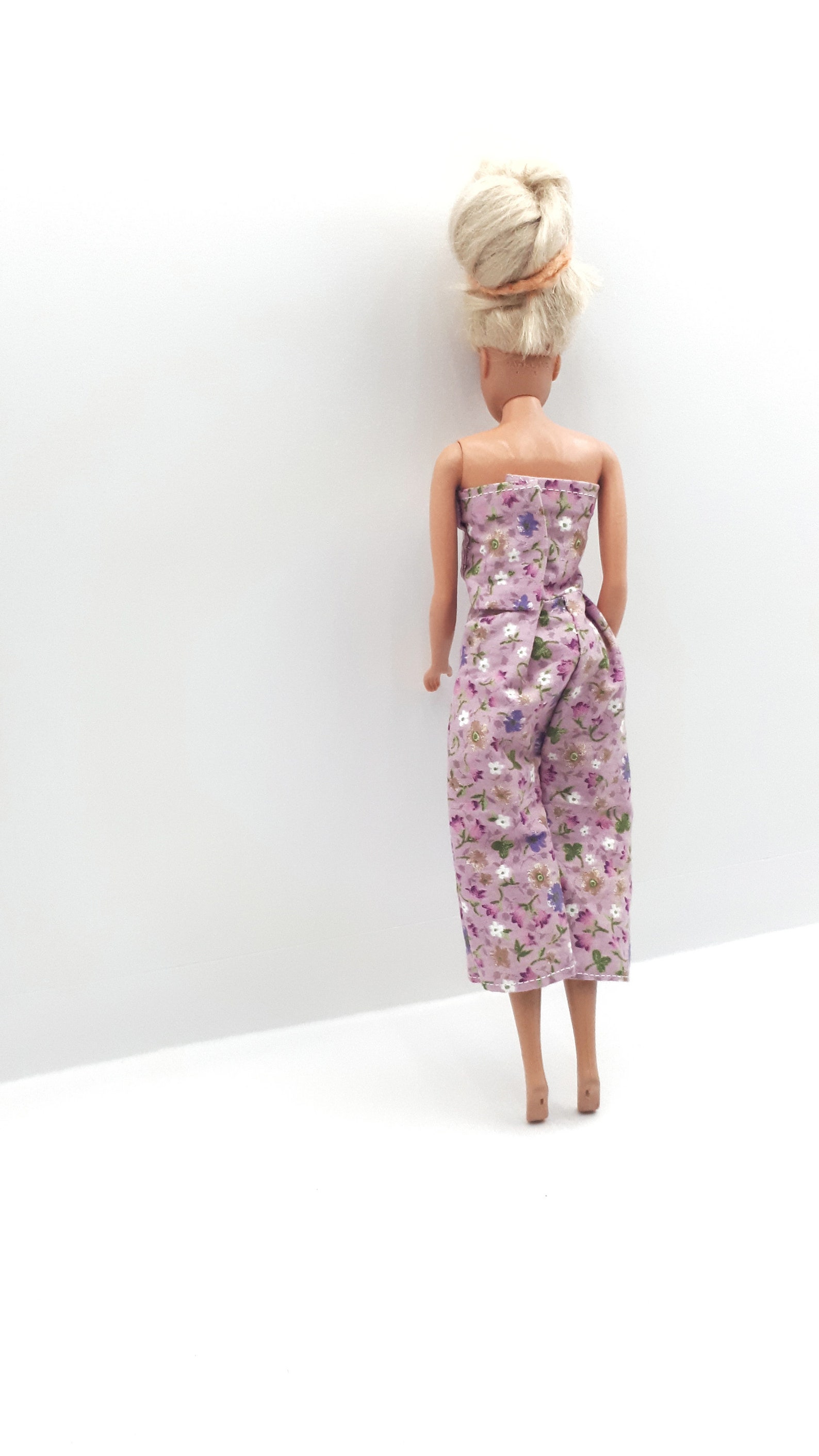 Barbie flower jumpsuit barbie pink jumpsuit Barbie doll | Etsy