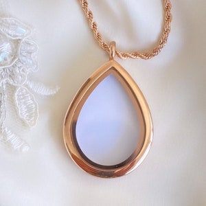 breastmilk jewelry necklaces, diy, Locket Drop Necklace, keepsake jewelry kit,  pendant and chain