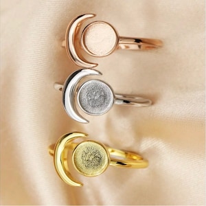Breastmilk Jewelry Ring, Breastmilk Jewelry DIY, Silver 925 Gold Plated, Breastmilk kit, keepsake jewelry, Adjustable