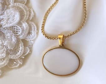 Mother's milk keepsake jewelry Jewelry DIY, KIT, Pendant and Chain,