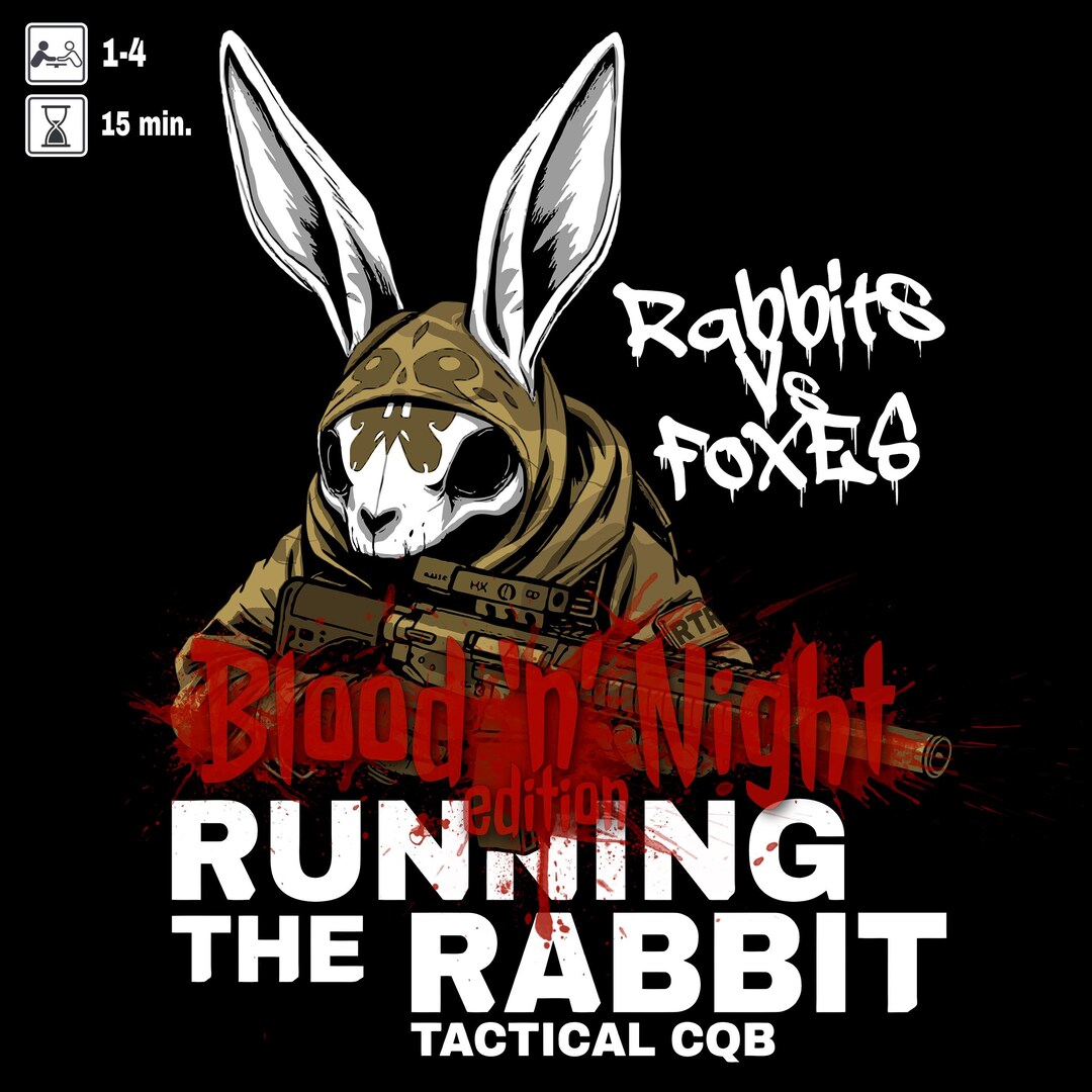 RUNNING THE RABBIT | Halloween Edition - Etsy