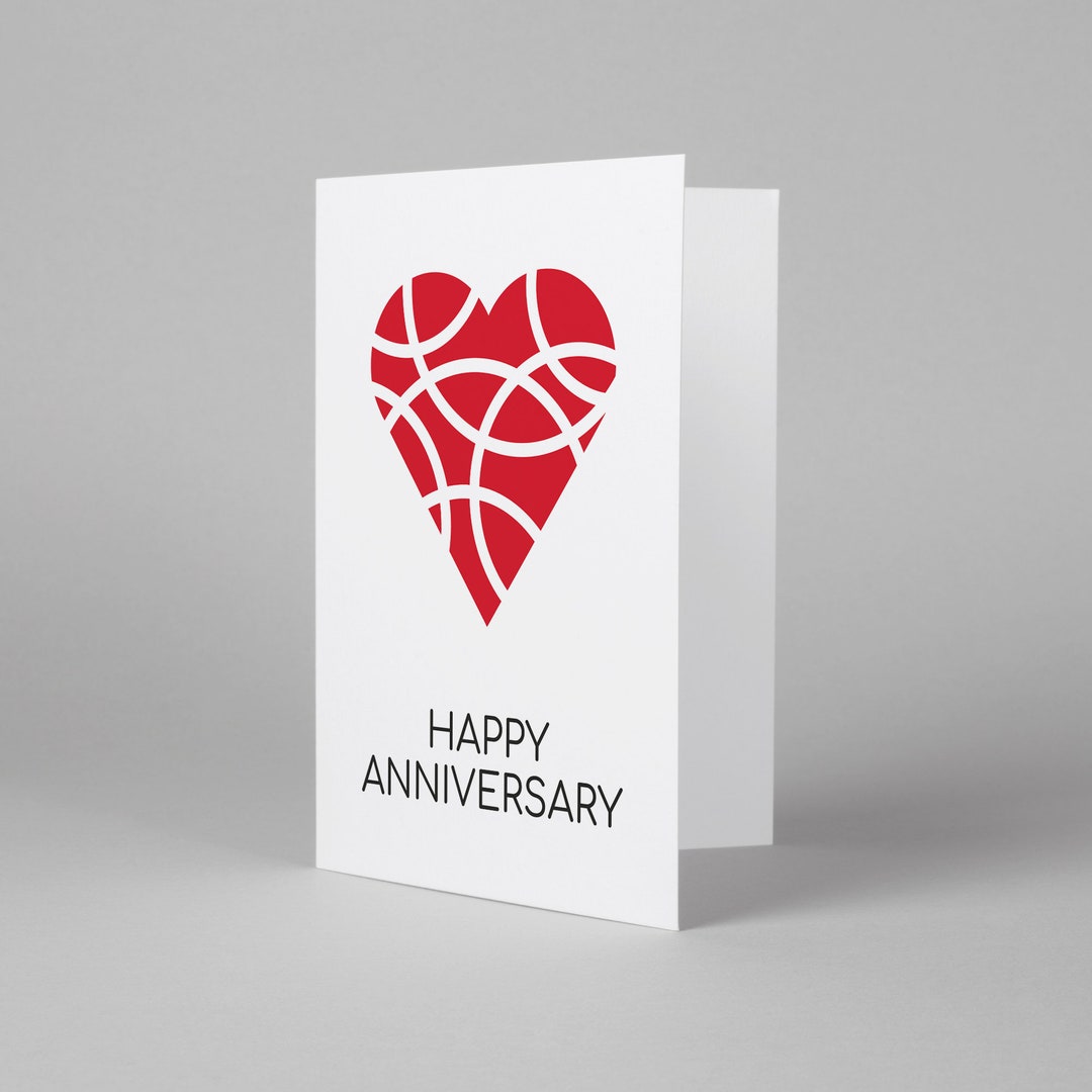 Printable Anniversary Card, Wedding Anniversary, Digital Download ...