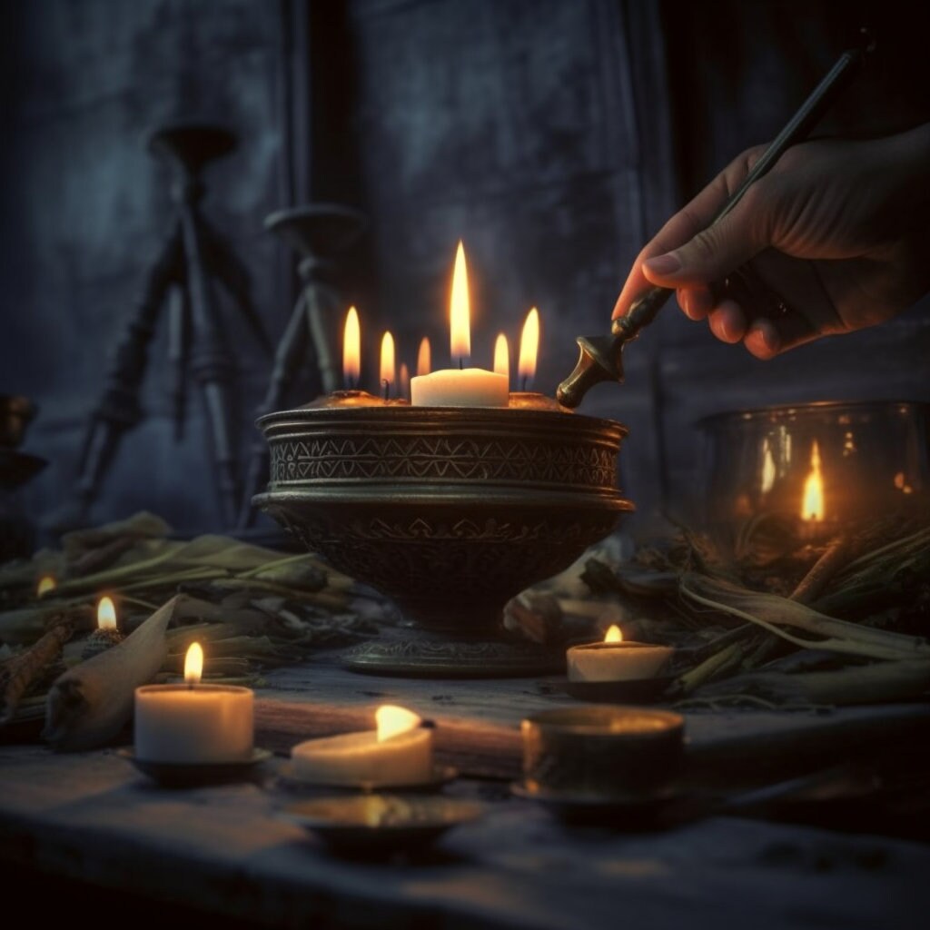 GLAMOUR and GRACE Candle RITUAL Burning - Performed From Me to You ...