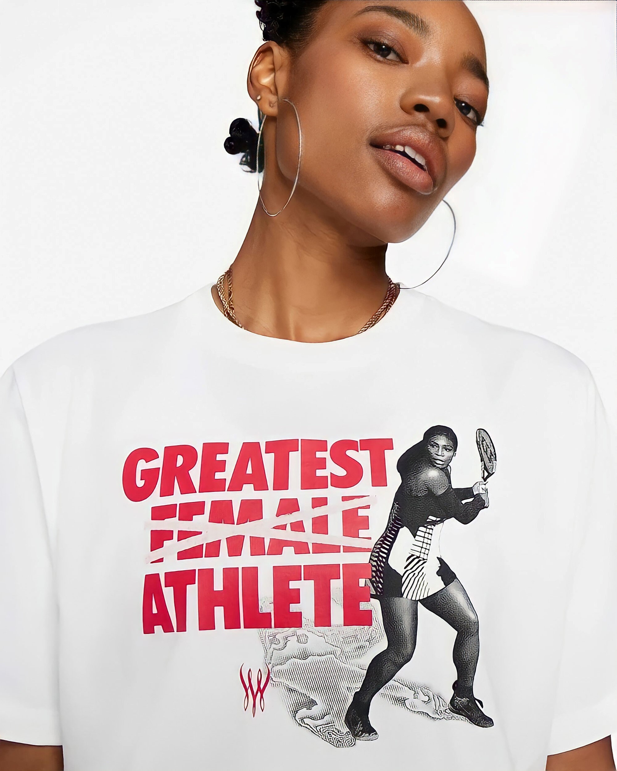 Serena Williams Goat Shirt