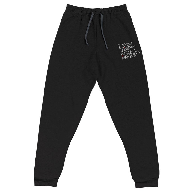 Do You Listen to Girl in red unisex jogger M 2XL Size S Plus size L XL