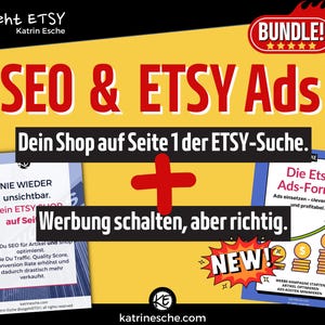BUNDLE The ETSY Ads Formula, Advertising on ETSY Guide, Etsy shop eBook, Etsy Marketing