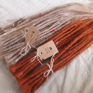 30 cm real hair dreads - high-quality dread extensions dreadlocks dread extensions - all colors!