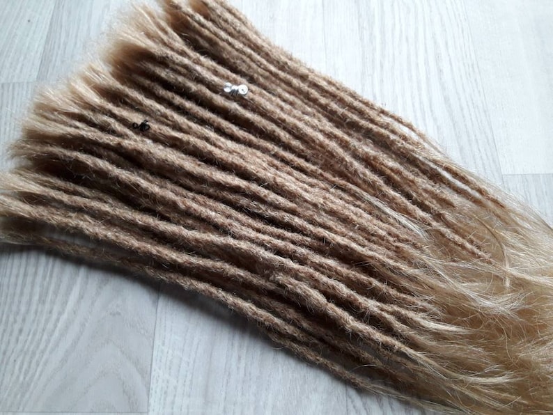 Echthaar Dreads 5-120 St\u00fcck extralange alle Farben! hochwertige Dreadextensions 50cm 20 Dreadlocks Dreadverl\u00e4ngerungen