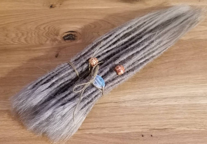 Echthaar Dreads individuelle Farbanpassung Hochwertige Dreadextensions Dreadlocks Dreadverlängerungen alle Längen Bild 8