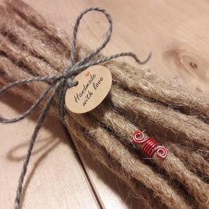 Echthaar Dreads individuelle Farbanpassung Hochwertige Dreadextensions Dreadlocks Dreadverlängerungen alle Längen Bild 9