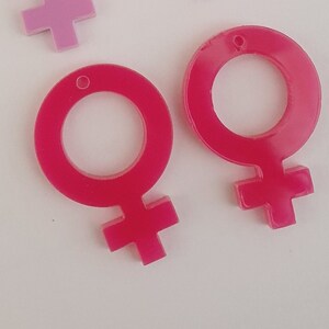 Female symbol Femininity Feminist Empowerment Statement | Etsy