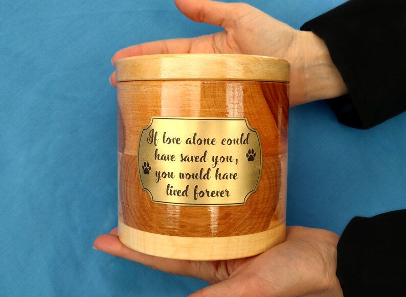 Hund Erinnerung Geschenk Haustier Urnen für Hunde Katze Etsy