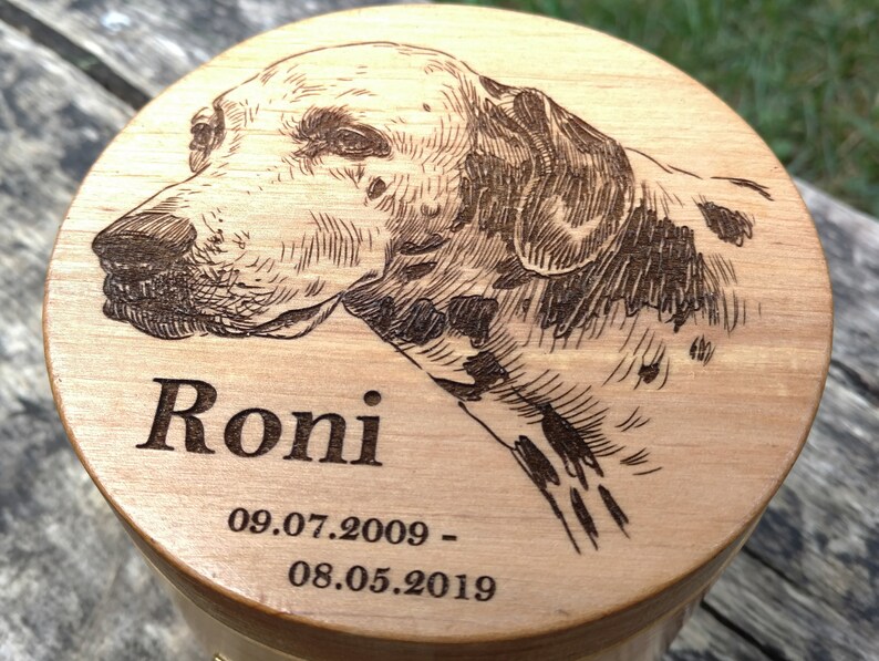 Hund Erinnerung Geschenk Haustier Urnen für Hunde Katze Etsy