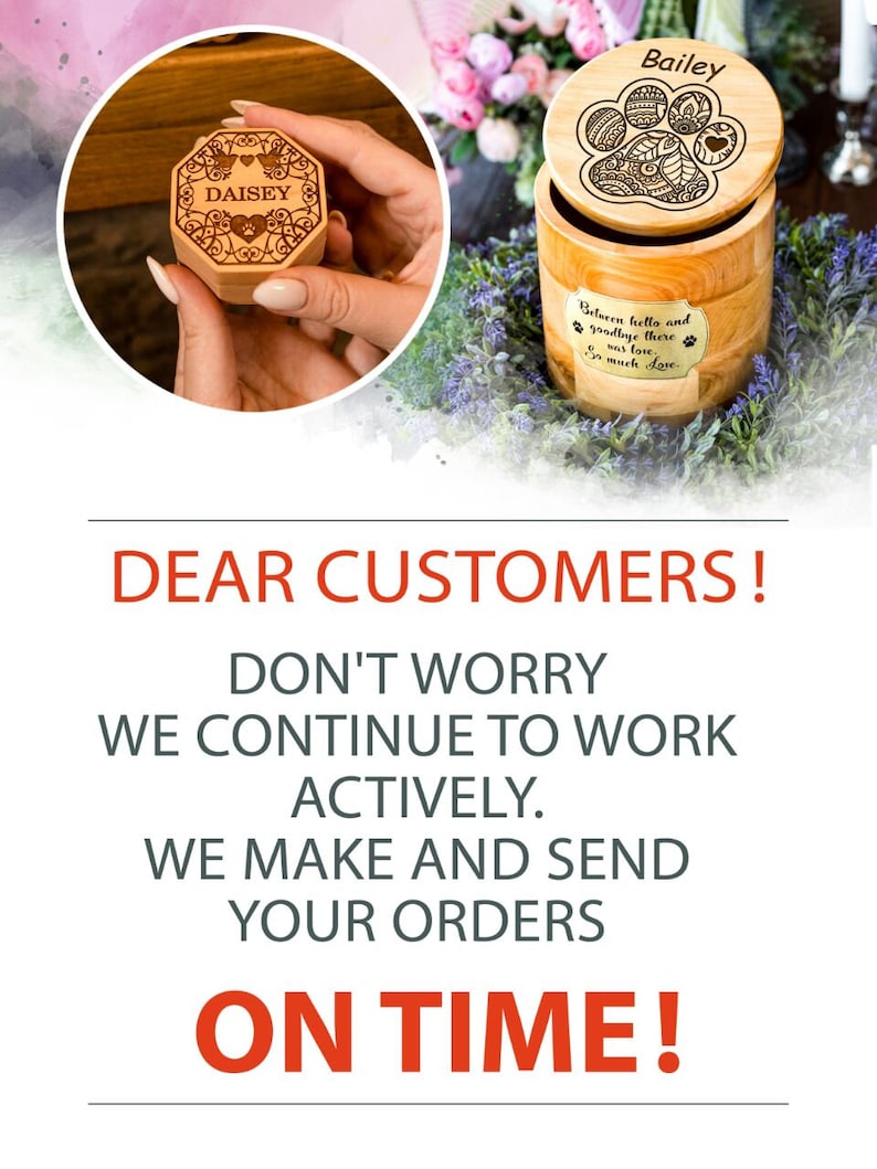 Dog Memorial Frame Pet Hair Memorial Dog Memory Box Etsy