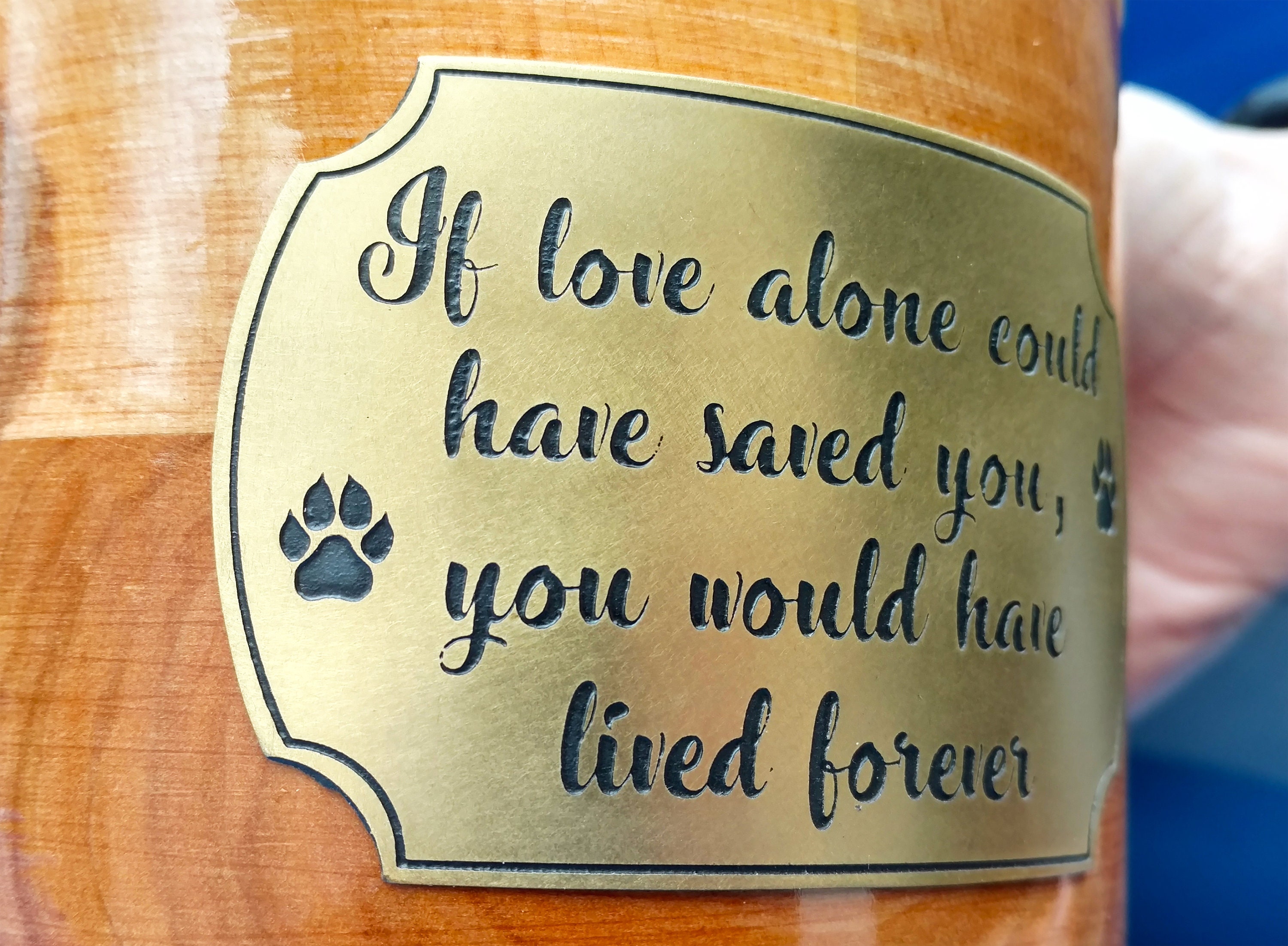 Haustier Urnen für Hunde Grieving Geschenk Hund Esche Box Etsy