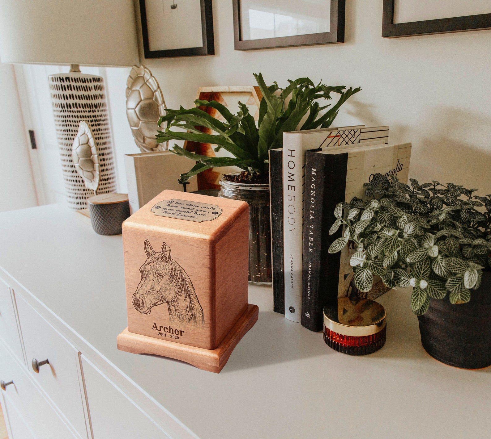 horse cremation urns for ashes