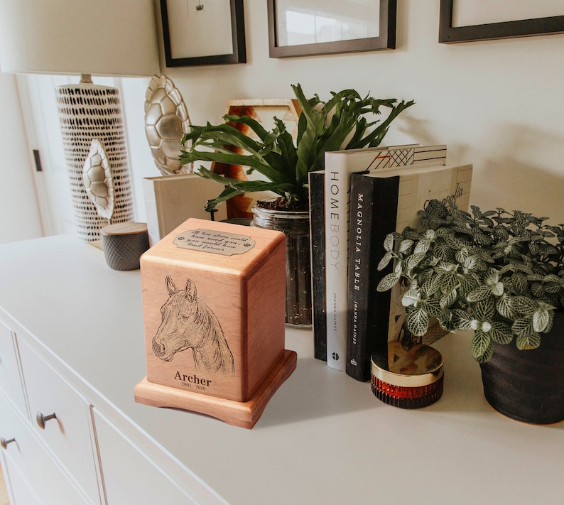 Dackel Kunst Pet Urnen für Hunde Pet Asche Andenken Trauer Etsy