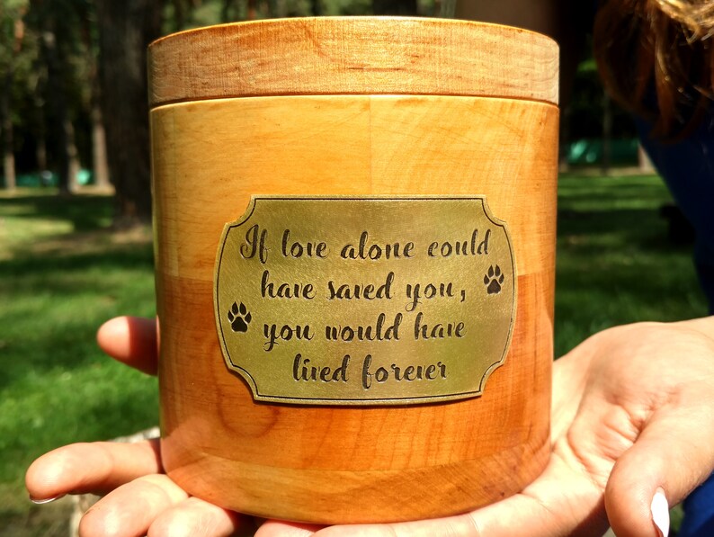 Hund Erinnerung Geschenk Haustier Urnen für Hunde Katze Etsy