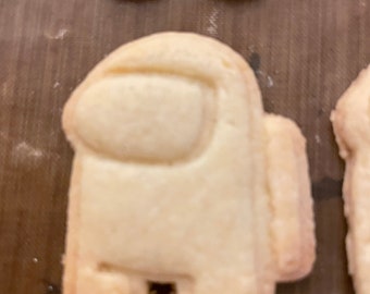Fun in the kitchen: Personalized 3D-printed cookie cutter in Among Us design