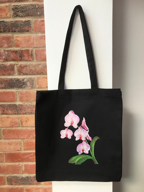 Beautiful Orchids Shoulder Bag Purse Orchid Handbag Botanical Tote - Etsy