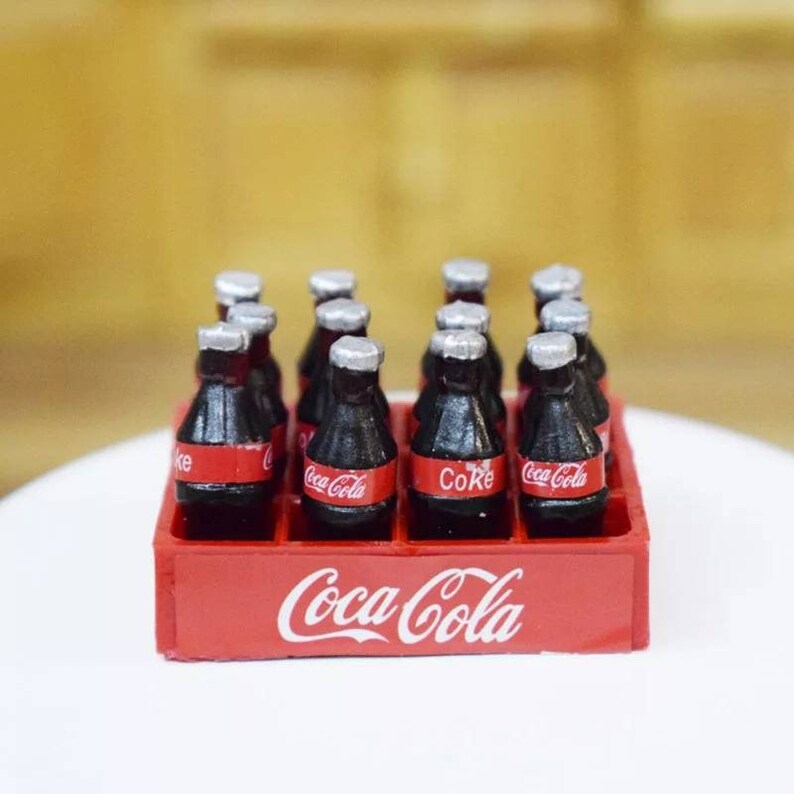 Miniature Coke Bottles Coca Cola 13pc 112 1/6 Scale model Etsy