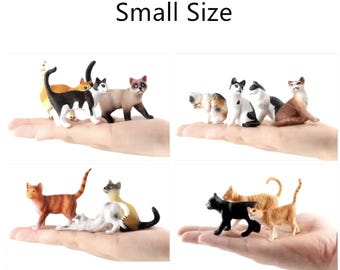 Gestreepte katminiatuur: gestreept katje (4-11 cm)