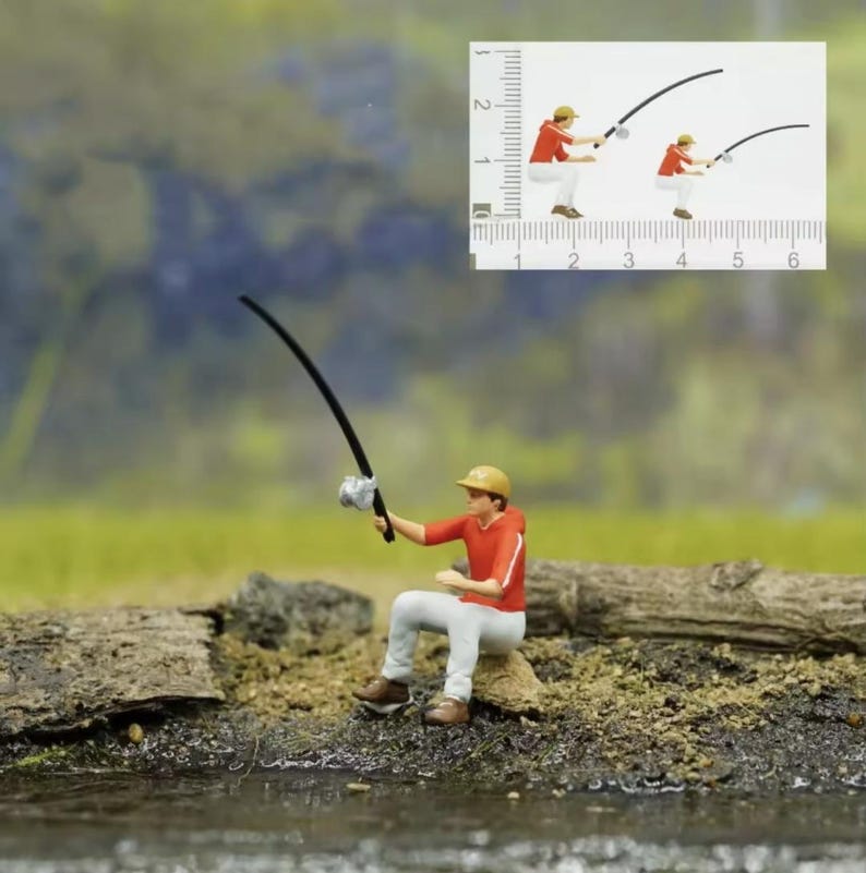 miniature-fisherman-figures-ho-s-scale-diorama-people-etsy