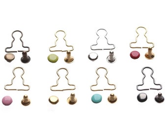 Mini Metal Buckles: 9mm Doll Clothes Making Supplies
