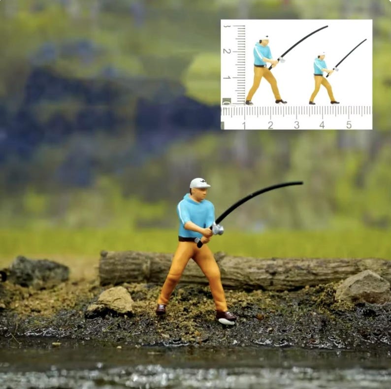miniature-fisherman-figures-ho-s-scale-diorama-people-etsy