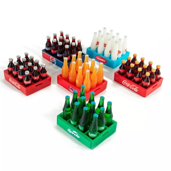 12 Bottles 1/6 Scale Accessories Model Scene Cola Bottle Drinks Cola Box 12 Bottles 1/6 Scale Accessories Model Scene Cola Bottle Drinks Cola Box