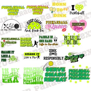 Pickleball Svg Pickleball Citations Sport Pickleball Svg Svg pour chemise Citations de pickleball drôles Motifs de pickleball tendance rétro