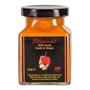 Ntsama Handmade Chilli Sauce (Ginger and Garlic)