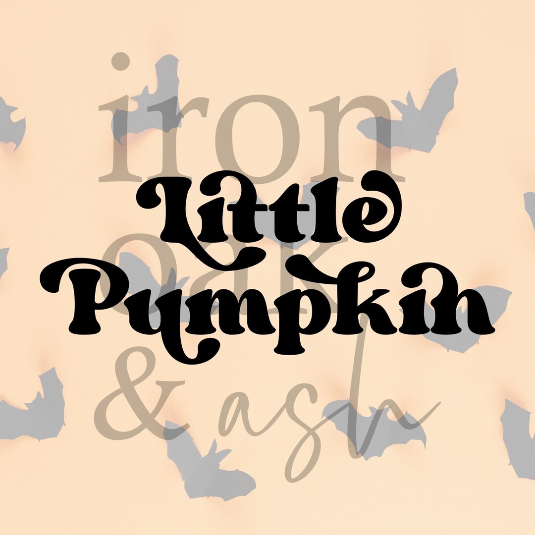 Little Pumpkin SVG & PNG Bundle Little Pumpkin Bundle - Etsy
