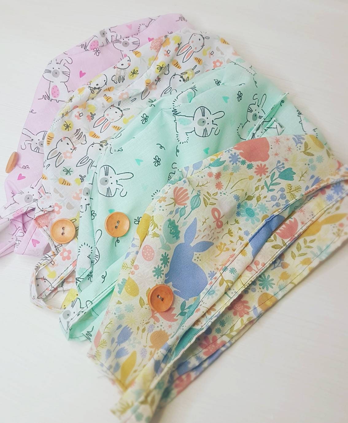 Scrub Cap SPRING EASTER THEME With 