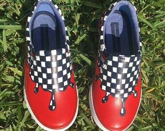 custom tommy hilfiger shoes