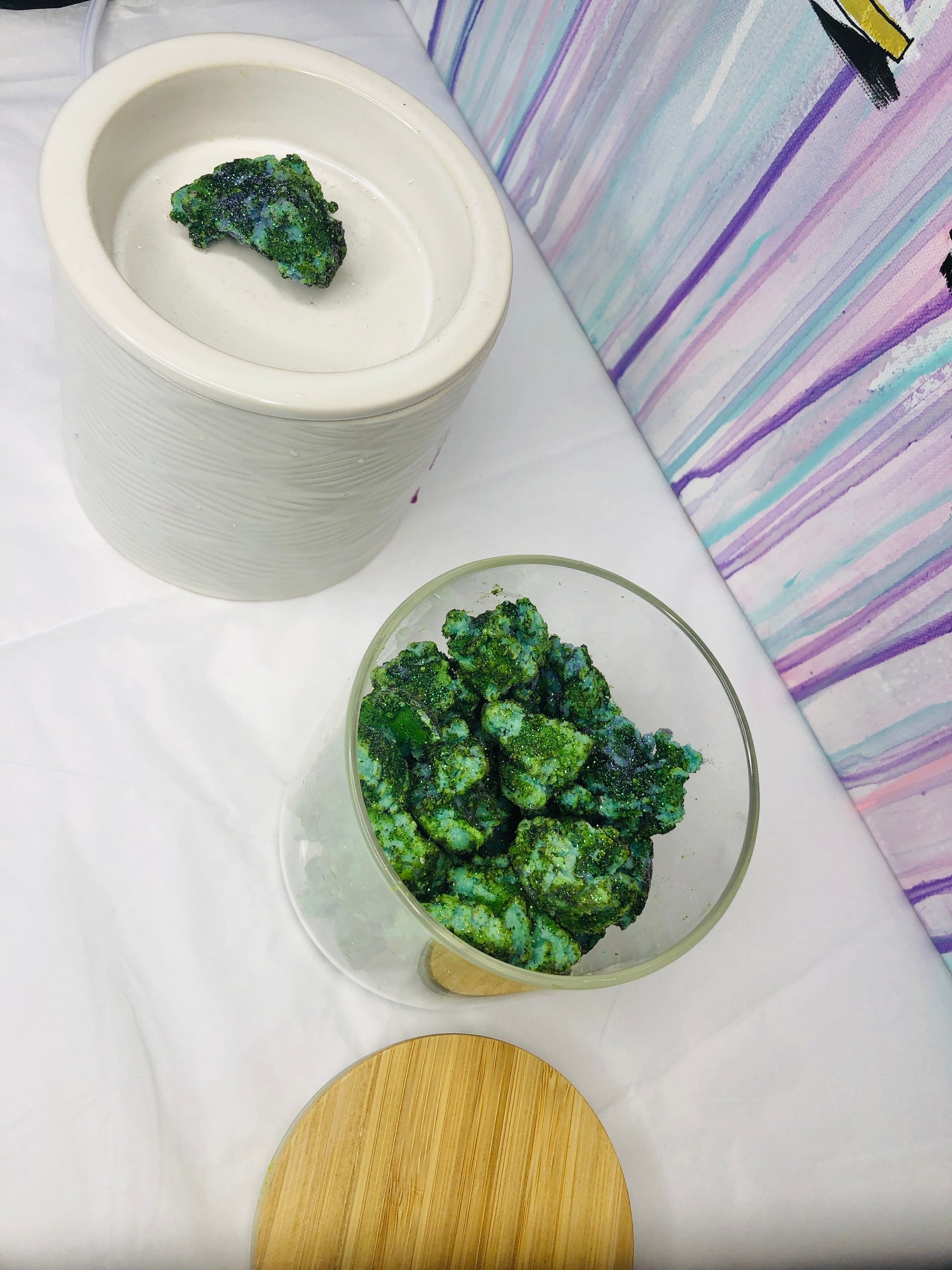 Soy Wax Purple Kush Wax Melts Weed Nuggets Cannabis 420 Ganja Etsy