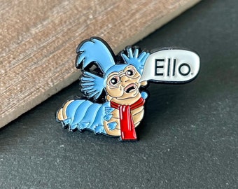 Ello The Worm, William - Labyrinth Film Cult Classic Movie - Enamel Pin Badge
