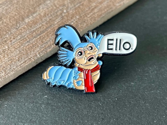 Ello The Worm, William - Labyrinth Film Cult Classic Movie - Enamel Pin Badge
