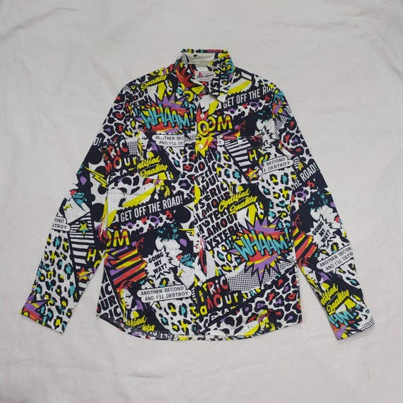 Hysteric Glamour All over print button shirt