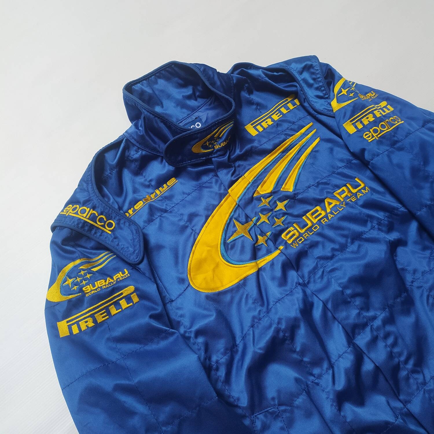 Vintage 90s Sparco Subaru world rally team jacket Etsy